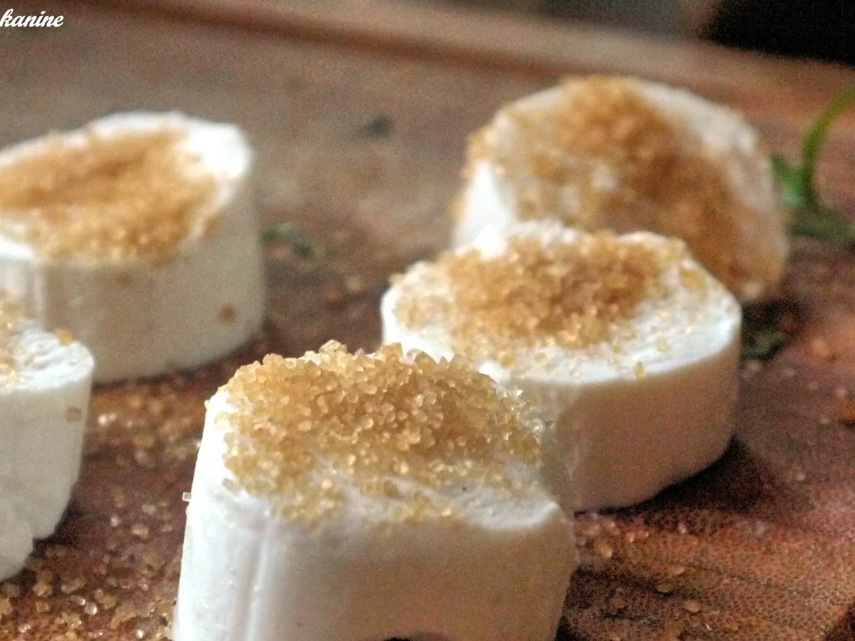 Rezept: Karamellisierter Ziegenkäse auf Linsensalat Bild Nr. 2375 Karamellisierter Ziegenkäse auf Linsensalat - Rezept - Bild Nr. 2375