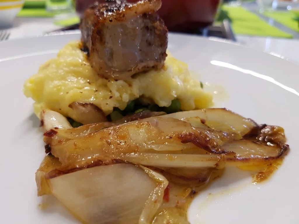 Rezept: Kalbsfarce im Speckkleid à la Biggi Bild Nr. 2372 Kalbsfarce im Speckkleid à la Biggi - Rezept - Bild Nr. 2372