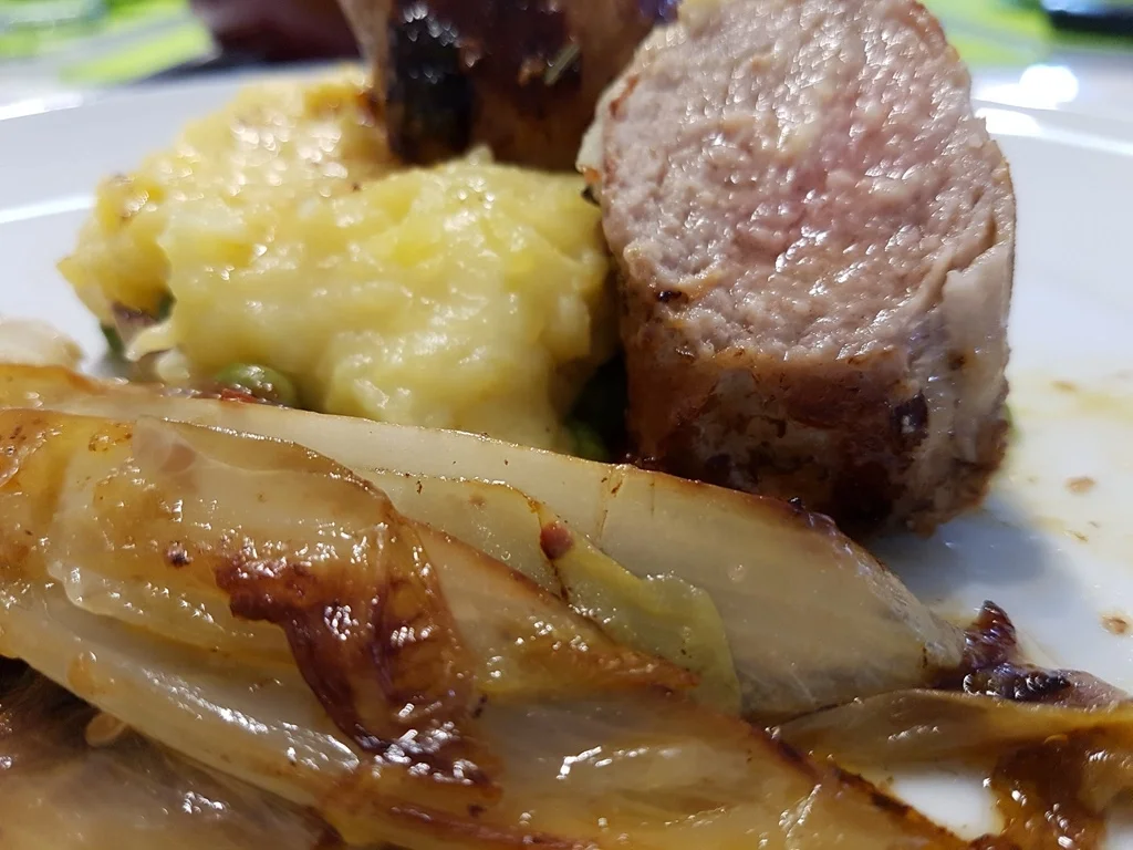 Rezept: Kalbsfarce im Speckkleid à la Biggi Bild Nr. 2373 Kalbsfarce im Speckkleid à la Biggi - Rezept - Bild Nr. 2373