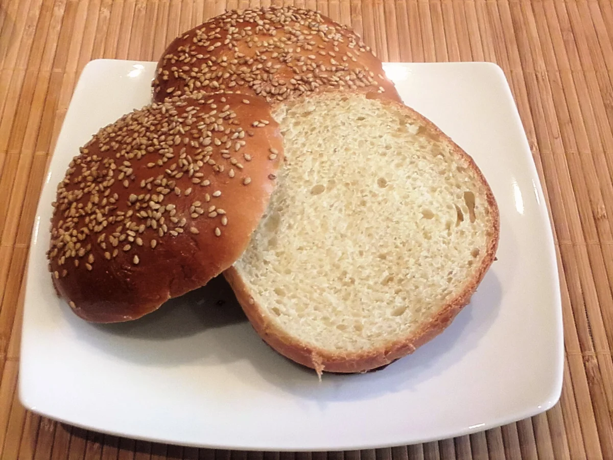 Burger Brötchen - Burger Buns - Rezept - Bild Nr. 2379