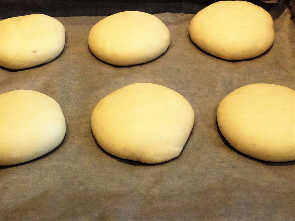 Burger Brötchen - Burger Buns - Rezept - Bild Nr. 2383