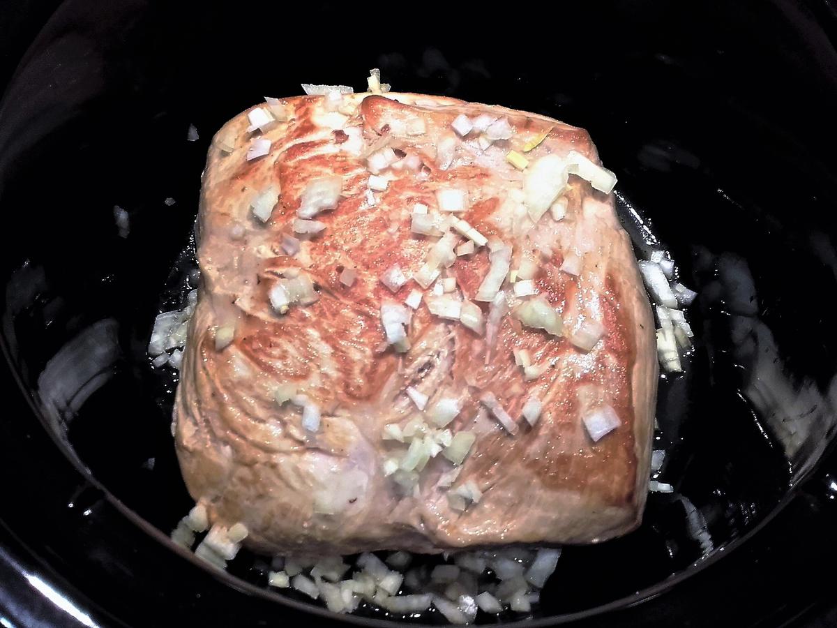 Pulled Pork Aus Dem Slow Cooker Crockpot Rezept Kochbar De