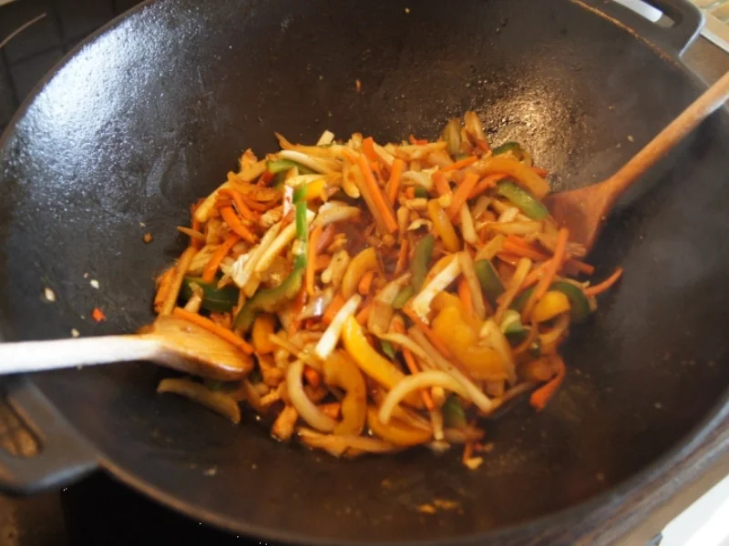 Rezept: Asia Nudelwok Bild Nr. 2381 Asia Nudelwok - Rezept - Bild Nr. 2381