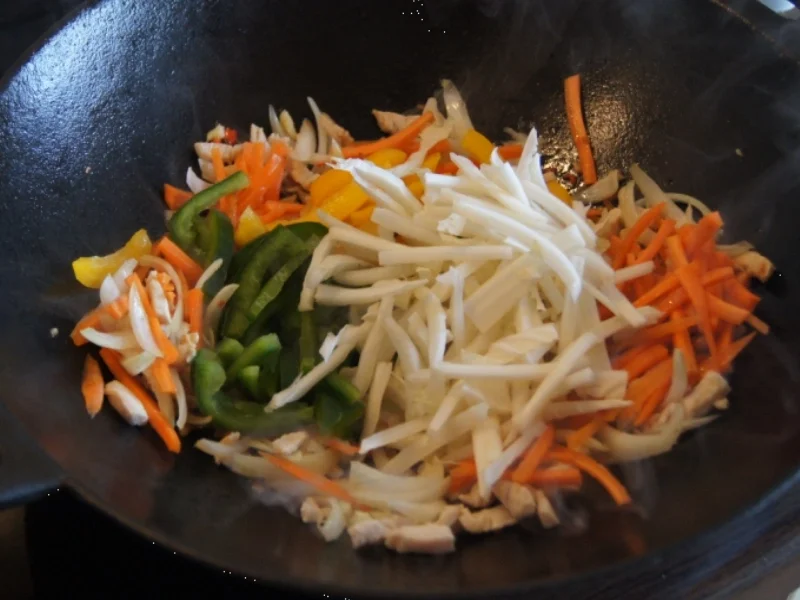 Rezept: Asia Nudelwok Bild Nr. 2388 Asia Nudelwok - Rezept - Bild Nr. 2388