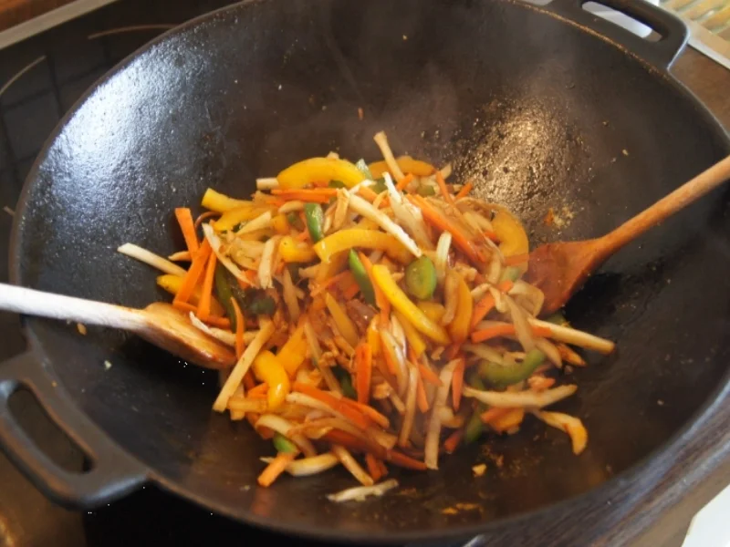 Rezept: Asia Nudelwok Bild Nr. 2389 Asia Nudelwok - Rezept - Bild Nr. 2389