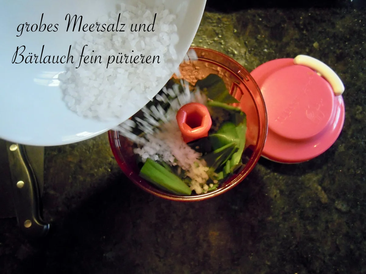 Bärlauch Salz - Rezept - Bild Nr. 2379