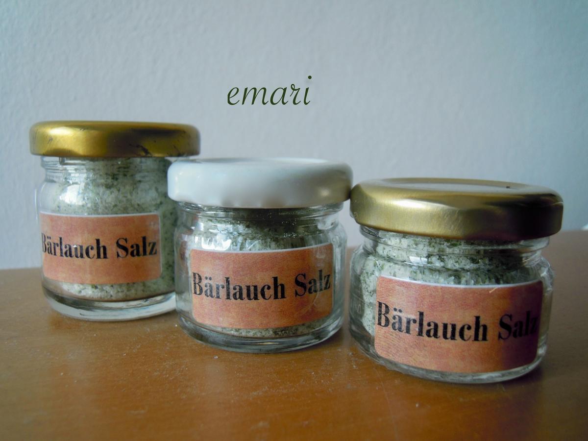 Bärlauch Salz - Rezept - Bild Nr. 2386