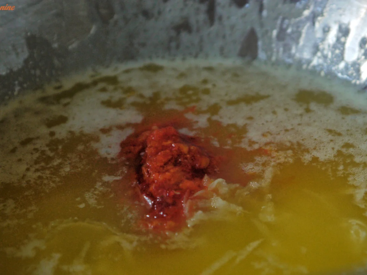 Rezept: Pikante Hähnchenkeule mit scharfen Fächerkartoffeln Bild Nr. 10 Pikante Hähnchenkeule mit scharfen Fächerkartoffeln - Rezept - Bild Nr. 10