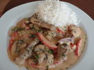 Boeuf Stroganoff mit Paprika - Rezept - Bild Nr. 2383