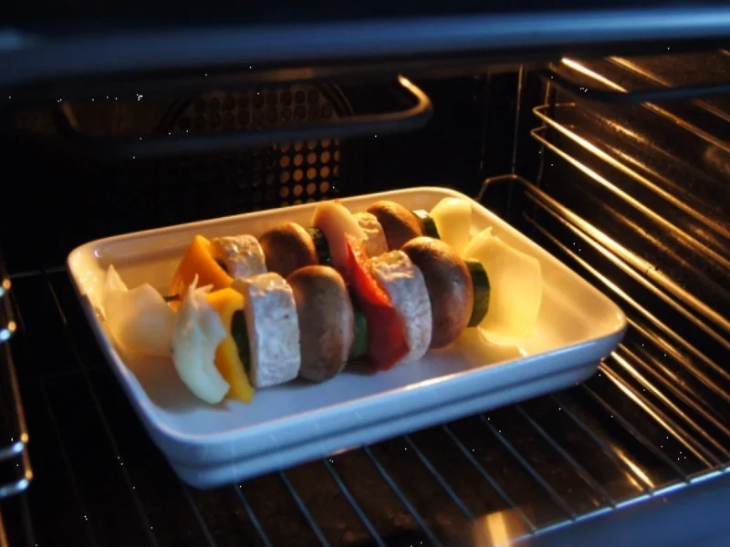 Rezept: Vegetarisches Schaschlik Bild Nr. 2385 Vegetarisches Schaschlik - Rezept - Bild Nr. 2385