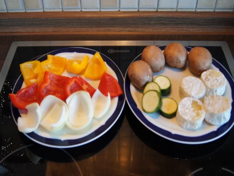 Rezept: Vegetarisches Schaschlik Bild Nr. 2387 Vegetarisches Schaschlik - Rezept - Bild Nr. 2387