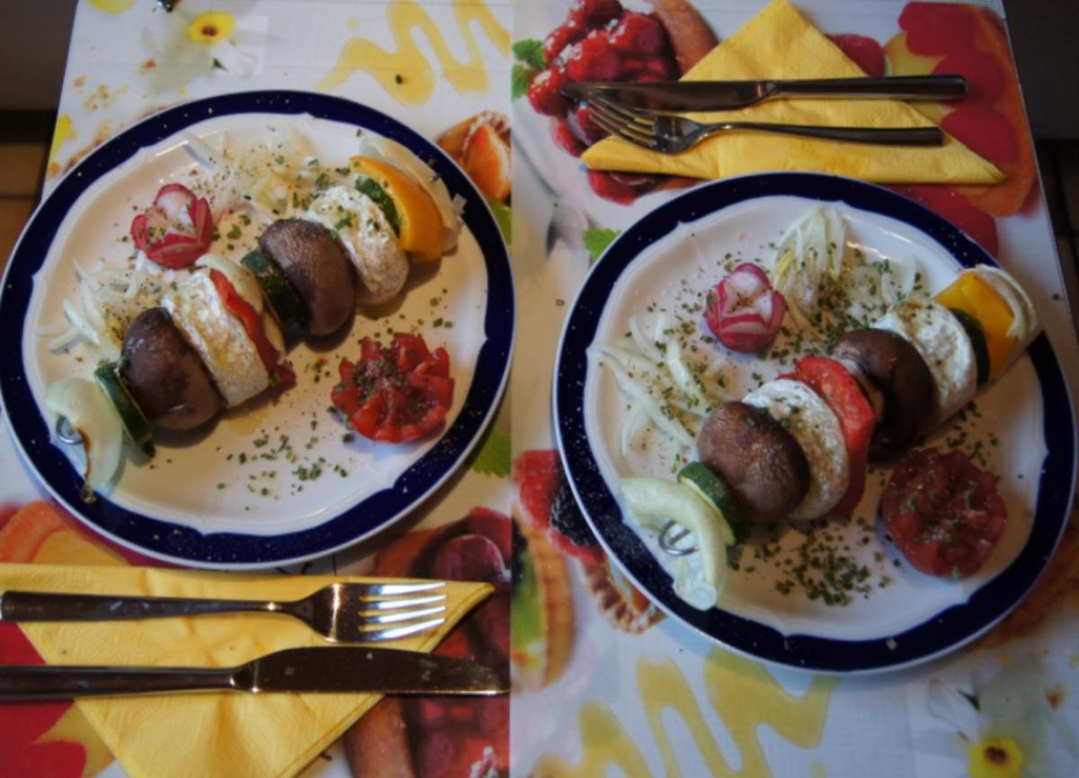 Vegetarisches Schaschlik - Rezept - Bild Nr. 2389