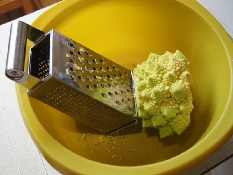 Minutensteak mit gelben Romanesco-Reis und braunen Champignons - Rezept - Bild Nr. 2387