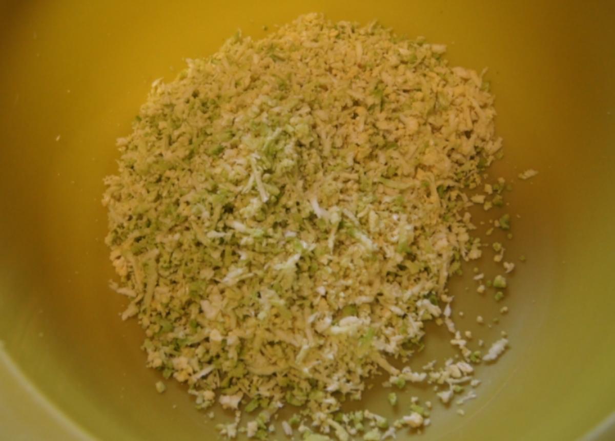 Minutensteak mit gelben Romanesco-Reis und braunen Champignons - Rezept - Bild Nr. 2388