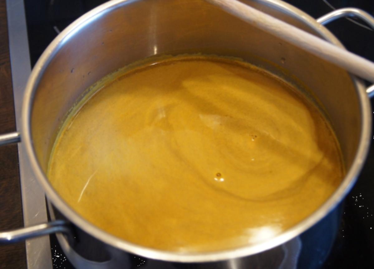 Minutensteak mit gelben Romanesco-Reis und braunen Champignons - Rezept - Bild Nr. 2389