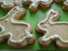Osterhasen-Doppelkekse mit Eierlikör-Füllung - Rezept - Bild Nr. 2383