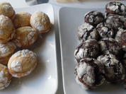 "Crinkle-Cookies" in Ostereier-Optik und gefüllt - Rezept - Bild Nr. 2389