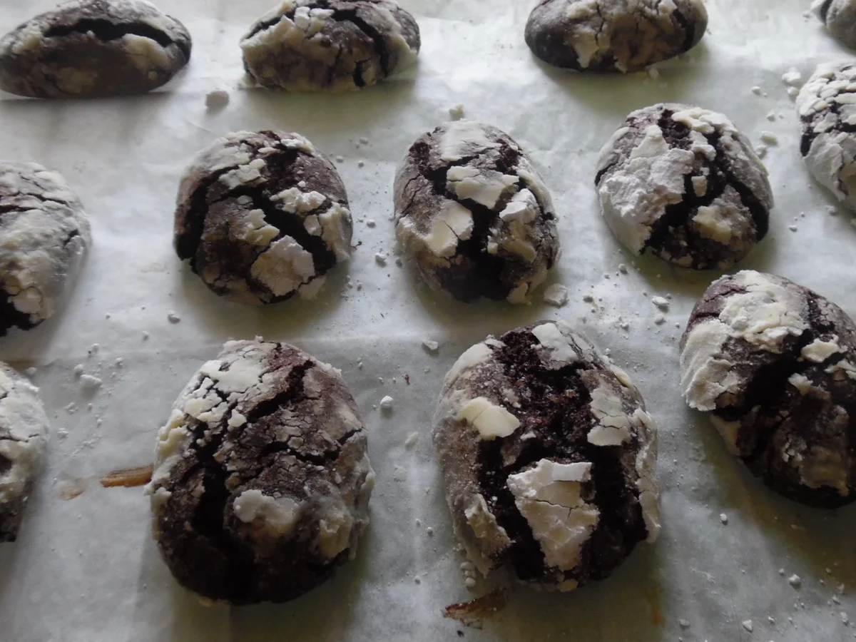 "Crinkle-Cookies" in Ostereier-Optik und gefüllt - Rezept - Bild Nr. 2392