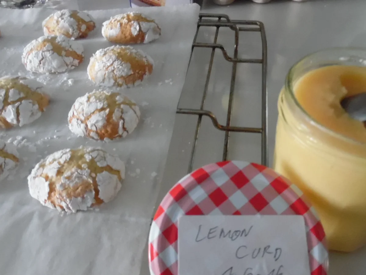 "Crinkle-Cookies" in Ostereier-Optik und gefüllt - Rezept - Bild Nr. 2398
