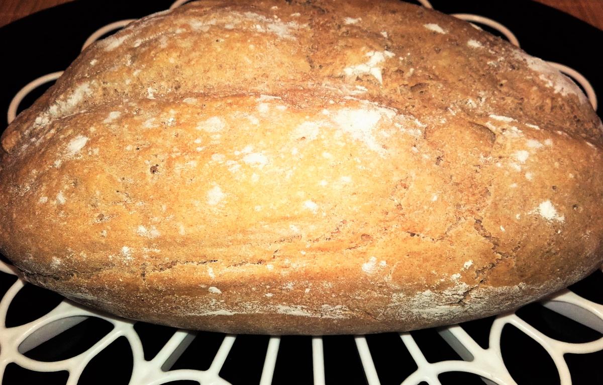 Landbrot mit Sauerteig - Mischbrot - Rezept - Bild Nr. 2399