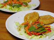 Gemüsesalat auf Eisbergsalat - Rezept - Bild Nr. 2