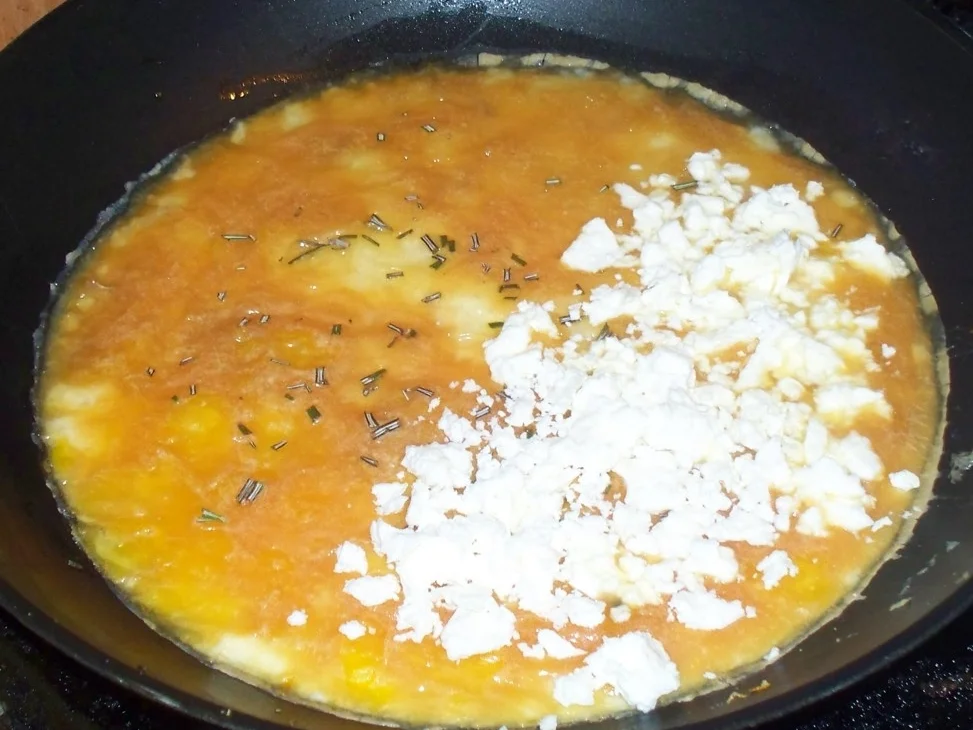 Rezept: Omelette mit Schafskäse Bild Nr. 4 Omelette mit Schafskäse - Rezept - Bild Nr. 4