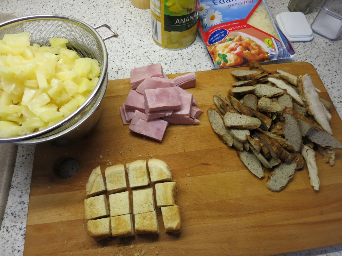 Rezept: Grillgut-Auflauf Bild Nr. 2406 Grillgut-Auflauf - Rezept - Bild Nr. 2406