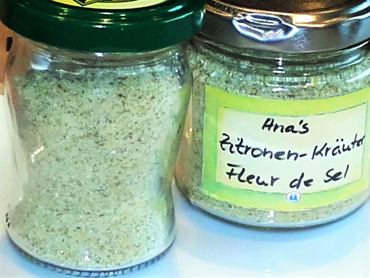 Gewürz: Zitronen-Kräuter-Fleur de Sel - Rezept - Bild Nr. 2405