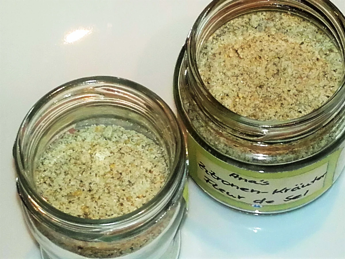 Gewürz: Zitronen-Kräuter-Fleur de Sel - Rezept - Bild Nr. 2406
