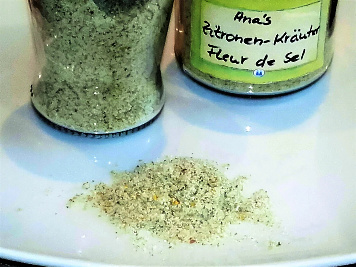 Gewürz: Zitronen-Kräuter-Fleur de Sel - Rezept - Bild Nr. 2407