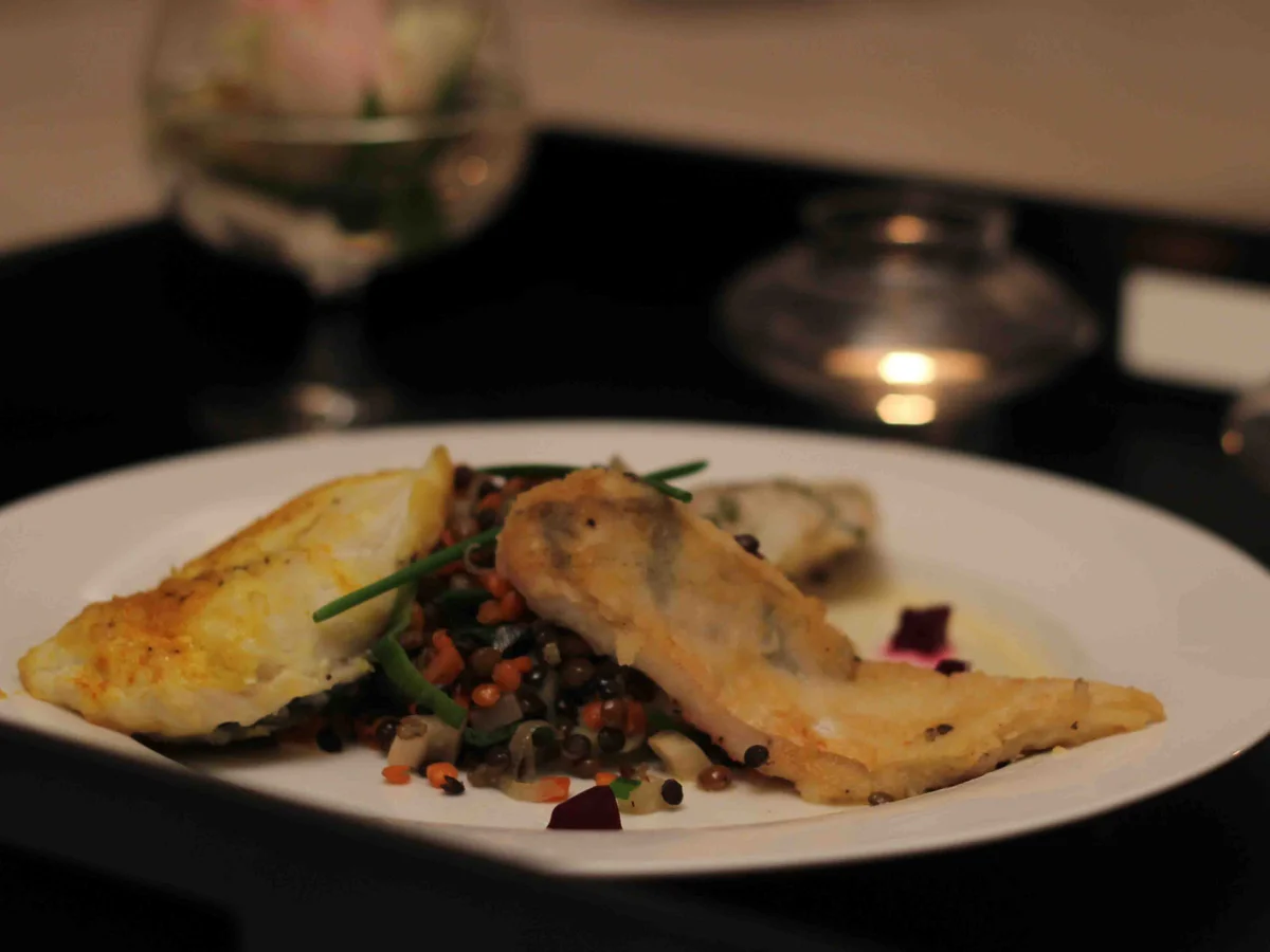 Frischer Fisch mit Linsen - Rezept - Bild Nr. 2