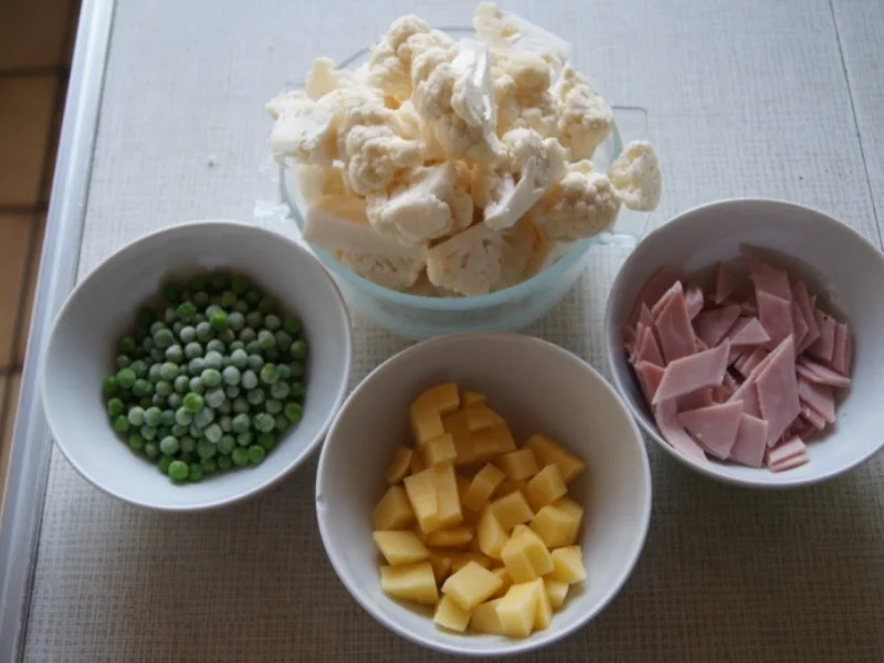 Rezept: Curry Blumenkohlauflauf Bild Nr. 2403 Curry Blumenkohlauflauf - Rezept - Bild Nr. 2403