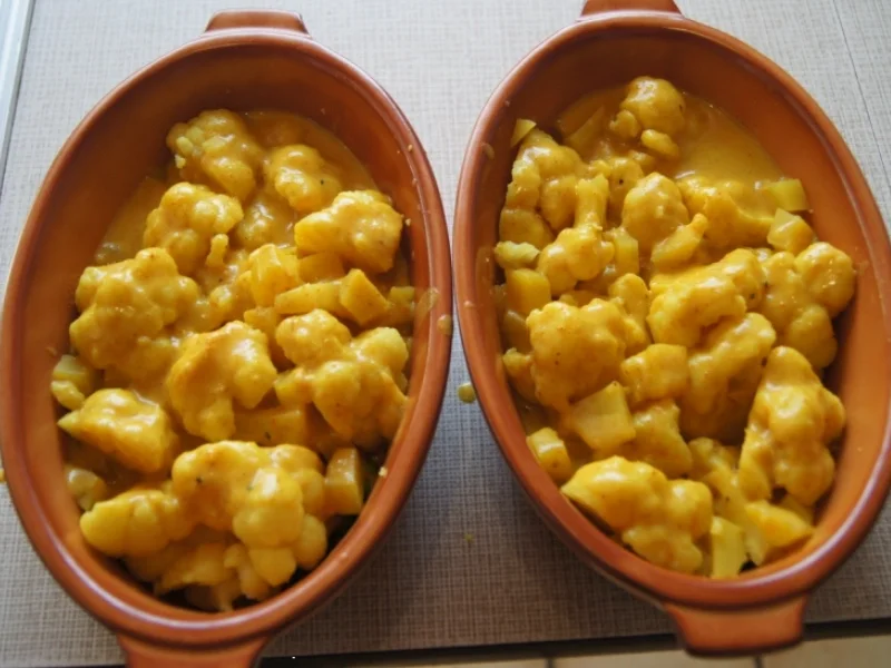 Rezept: Curry Blumenkohlauflauf Bild Nr. 2409 Curry Blumenkohlauflauf - Rezept - Bild Nr. 2409