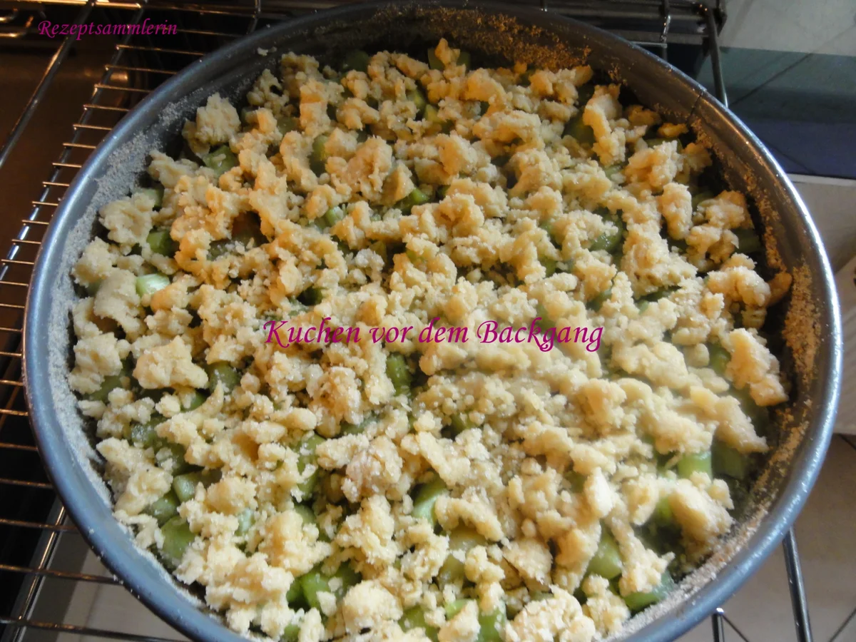 Rhabarber - Streuselkuchen - Rezept - Bild Nr. 9