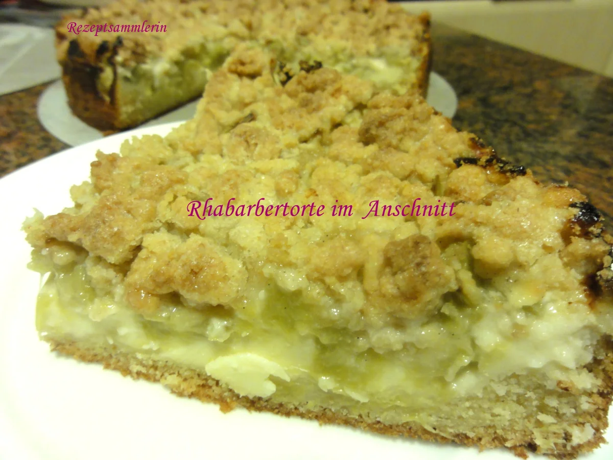 Rhabarber - Streuselkuchen - Rezept - Bild Nr. 10