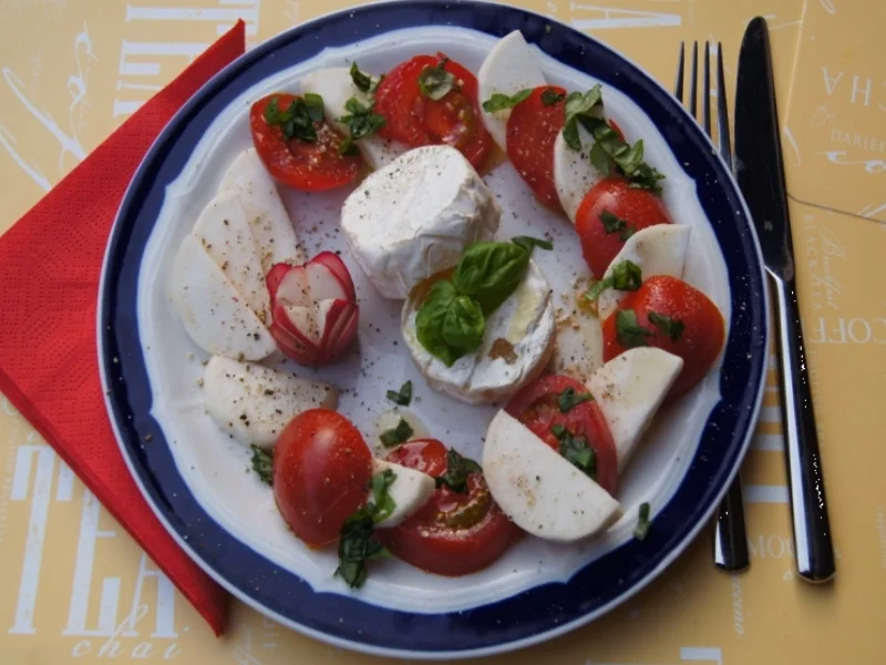 Bauern Handkäse mit Beilage - Rezept - Bild Nr. 3