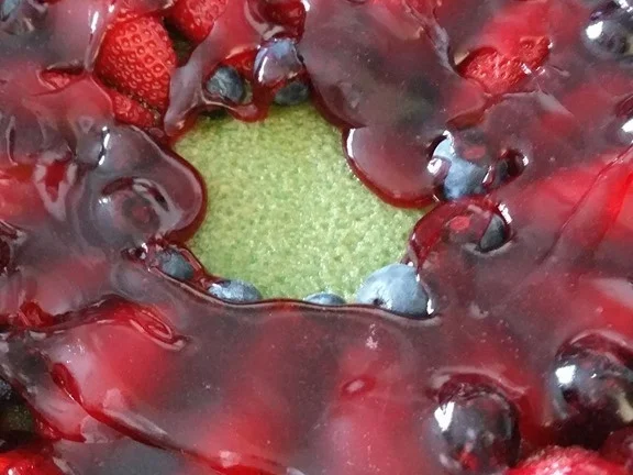 Rezept: Beerentorte mit Griespudding Bild Nr. 2444 Beerentorte mit Griespudding - Rezept - Bild Nr. 2444