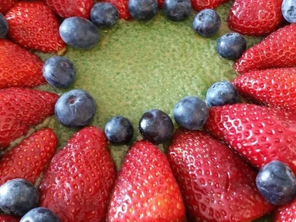 Rezept: Beerentorte mit Griespudding Bild Nr. 2446 Beerentorte mit Griespudding - Rezept - Bild Nr. 2446