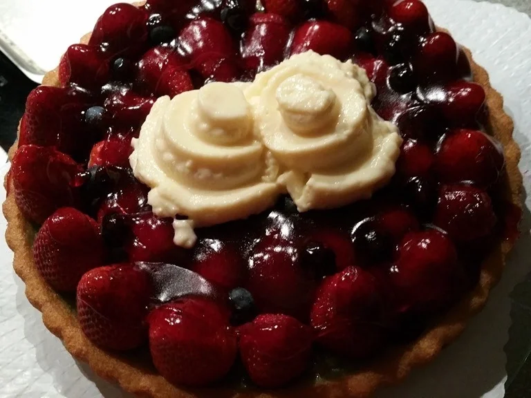 Rezept: Beerentorte mit Griespudding Bild Nr. 2448 Beerentorte mit Griespudding - Rezept - Bild Nr. 2448