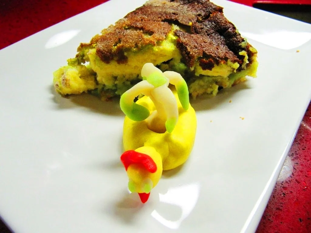 Waldmeister "Apfelkuchen" zu Ostern - Rezept - Bild Nr. 2439