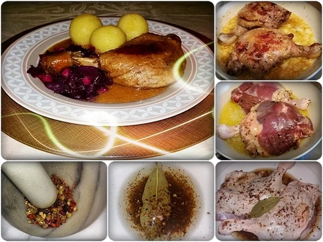 Mariniert & schonend geschmort ➯ Barbarie Entenschenkel - Rezept - Bild Nr. 2457