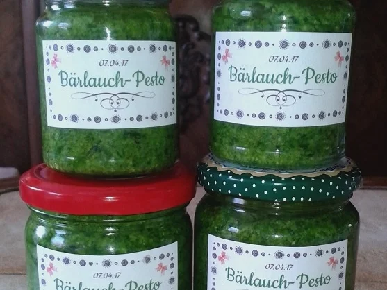 einfaches Bärlauch-Pesto - Rezept - Bild Nr. 2450