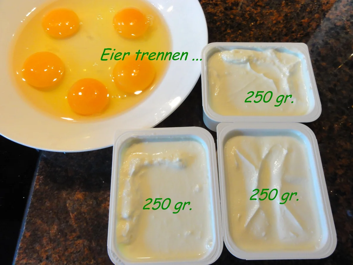 Rührteig:   KÄSEKUCHEN ohne Boden ... - Rezept - Bild Nr. 2450