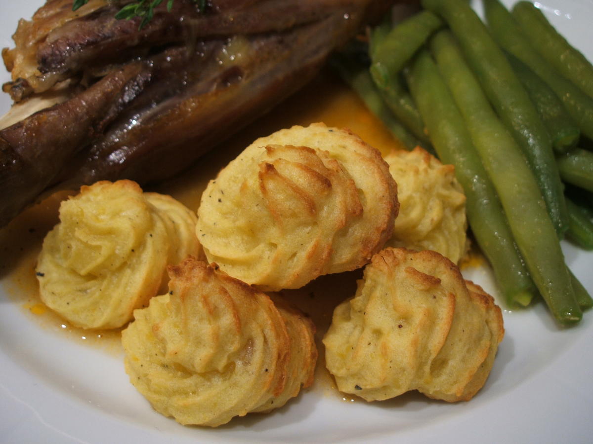 Süsskartoffel Pommes Duchesse - Rezept - Bild Nr. 2451