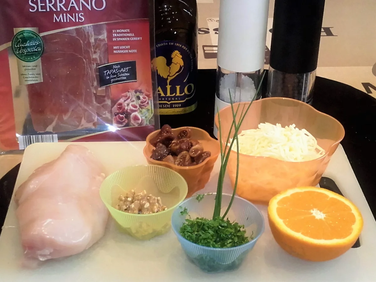 Hähnchenbrustfilet mit einer knackig-frischen Füllung - Rezept - Bild Nr. 2460