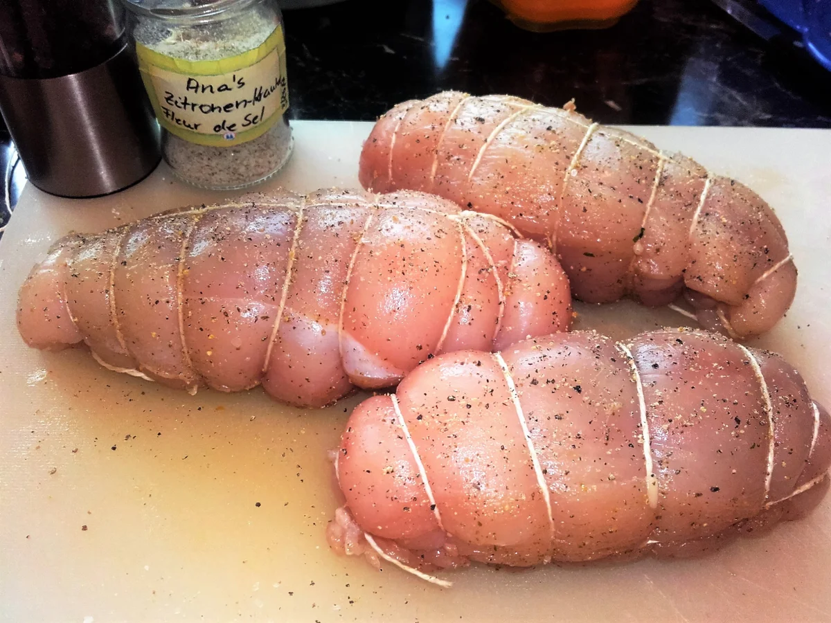 Hähnchenbrustfilet mit einer knackig-frischen Füllung - Rezept - Bild Nr. 2466
