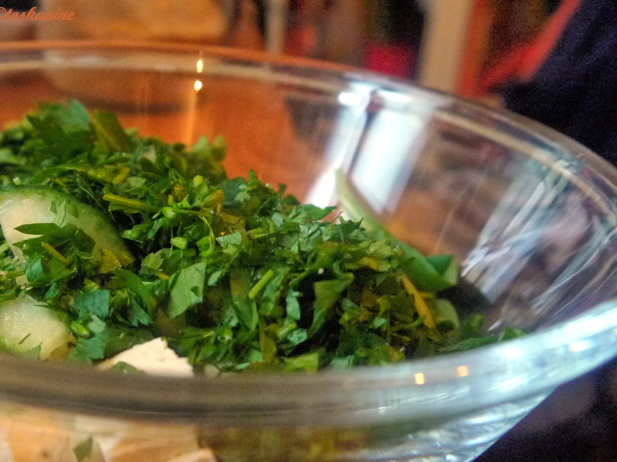 Grüner Bratkartoffelsalat mit Bärlauchdressing und krossem Bacon - Rezept - Bild Nr. 7