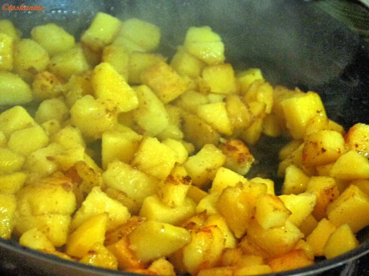 Grüner Bratkartoffelsalat mit Bärlauchdressing und krossem Bacon - Rezept - Bild Nr. 11