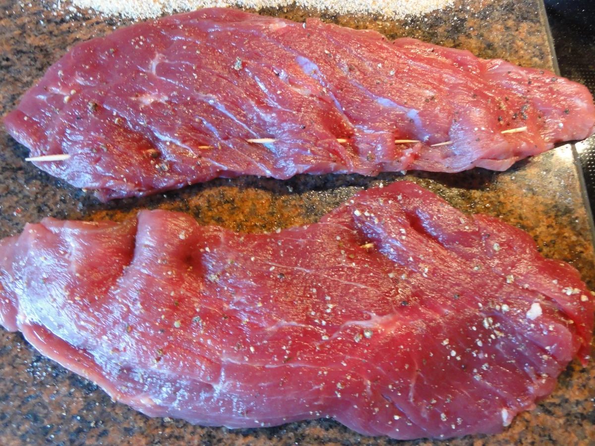 Fleisch:   KALBS-STEAK á la Cordon bleu - Rezept - Bild Nr. 2464