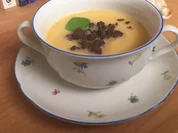 Selleriecremesuppe mit Mettcroutons - Rezept - Bild Nr. 2